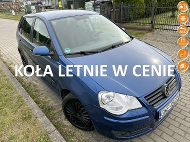 Volkswagen Polo IV CLIMAtic ,isofix, podgrz. fotele, drugie koła na alufelgach, zarejes-1