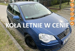 Volkswagen Polo IV CLIMAtic ,isofix, podgrz. fotele, drugie koła na alufelgach, zarejes