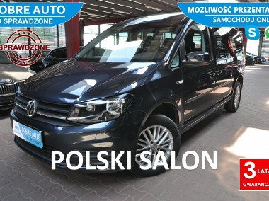 Volkswagen Caddy III 2.0 150KM 7 OSOBOWY, 37tyś km,Czujniki Cofania, Navi, Tempomat, FV 2-1