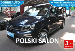 Volkswagen Caddy III 2.0 150KM 7 OSOBOWY, 37tyś km,Czujniki Cofania, Navi, Tempomat, FV 2