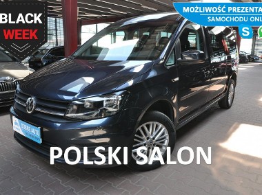 Volkswagen Caddy III 2.0 150KM 7 OSOBOWY, 37tyś km,Czujniki Cofania, Navi, Tempomat, FV 2-1