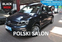 Volkswagen Caddy III 2.0 150KM 7 OSOBOWY, 37tyś km,Czujniki Cofania, Navi, Tempomat, FV 2