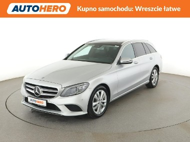 Mercedes-Benz Klasa C W205 automat multibeam półskóra navi klima auto grzane fotele kamera i cz-1