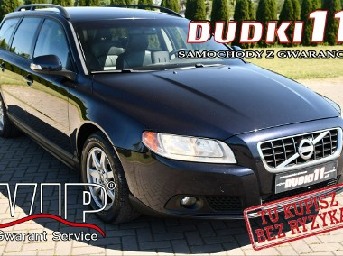 Volvo V70 III 2,4d DUDKI11 Serwis,Navi,Automat,Skóry,Klimatr 2 str.Parktronic,Temp-1