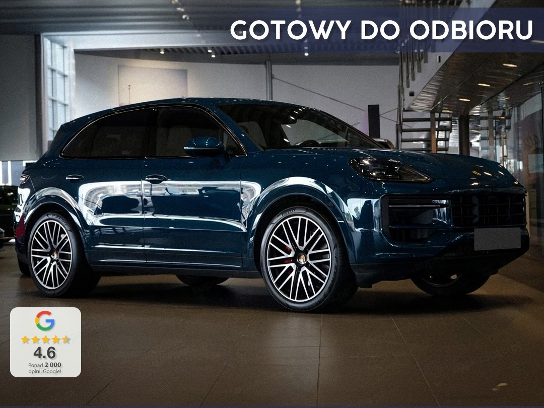 Porsche Cayenne II S 4.0 (474KM) S | Skrętna oś tylna + Zawieszenie pneumatyczne PASM