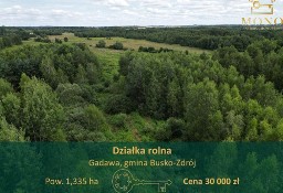 Działka rolna Gadawa