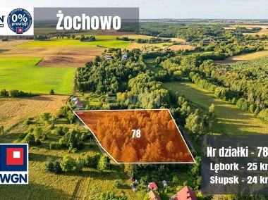 Na sprzedaż działka inwestycyjna, Żochowo, gm. Potęgowo-1