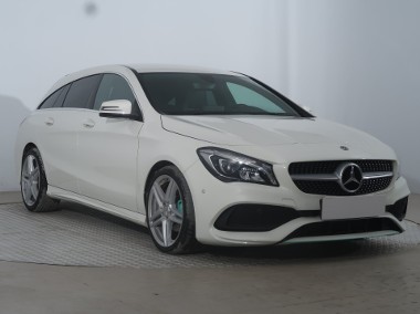 Mercedes-Benz Klasa CLA , Serwis ASO, Automat, Skóra, Klimatronic, Tempomat,-1