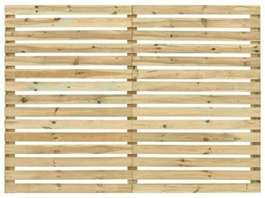 vidaXL Panel ogrodzeniowy, impregnowane drewno sosnowe, 180x180 cm-1
