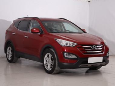 Hyundai Santa Fe III , 197 KM, Skóra, Klimatronic, Tempomat, Parktronic,-1
