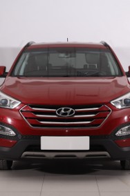 Hyundai Santa Fe III , 197 KM, Skóra, Klimatronic, Tempomat, Parktronic,-2
