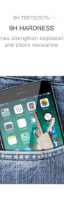 Apple iPhone 5 , 5S, SE - Szkło hartowane ochrona ekranu PROTECTOR Tempered 10H-4