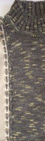 Sweter półgolf Melanż vintage 36 38-4
