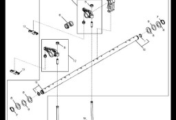 RE552368 John Deere 8345R - Ramię wahacza