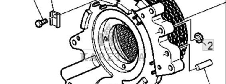 John Deere 6820 6920 6920S Hamulec Skrzyni Biegów CZĘŚCI AL159833-1