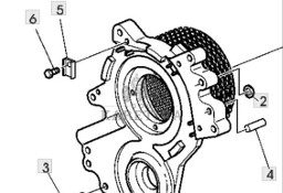 John Deere 6820 6920 6920S Hamulec Skrzyni Biegów CZĘŚCI AL159833
