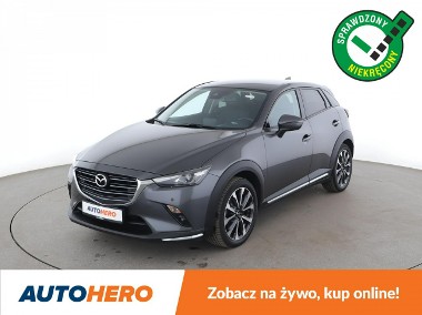 Mazda CX-3 Sports-Line automat navi LED grzane fotele Bluetooth półskóra hak PD-1