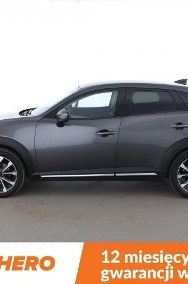 Mazda CX-3 Sports-Line automat navi LED grzane fotele Bluetooth półskóra hak PD-2