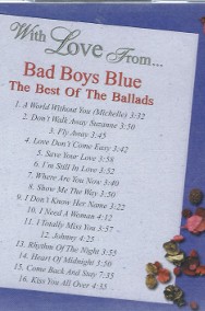 CD Bad Boys Blue - With Love From... The Best Of The Ballads (1998)-2