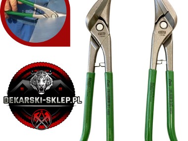 Zestaw nożyc dekarskich blacharskich ERDI BESSEY uniwersal D116-280 L + P-1