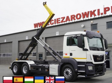 TGS 26.360 6x4 BB / 160 tys. km / hakowiec Palfinger 258385-1