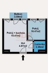 Inwestycyjny lokal na Krzykach, 38,56 m2-2