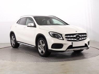 Mercedes-Benz Klasa GLA I , Salon Polska, Automat, Skóra, Navi, Klimatronic, Tempomat,-1