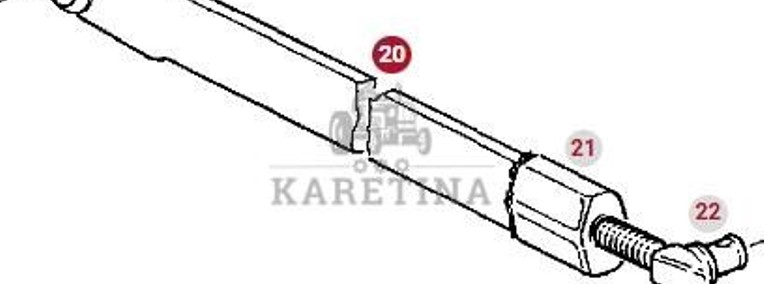 Fendt Favorit 514 Odciąg Odciągi CZĘŚCI H514870040010-1