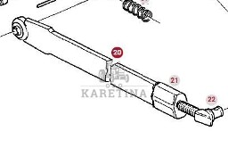 Fendt Favorit 514 Odciąg Odciągi CZĘŚCI H514870040010