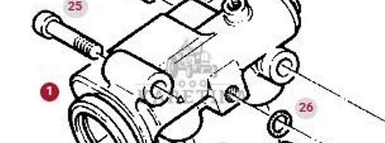 Fendt Favorit 514 Cylinder CZĘŚCI G312100360012-1