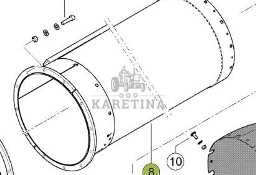 Claas Lexion 8600 8700 8800 Rura Rozładowcza CZĘŚCI 0018199483 00 1819 948 3