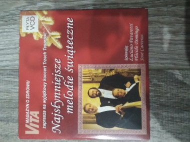 Płyta VCD - Najsłynniejsze melodie świąteczne - Trzech tenorów-1
