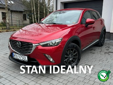 Mazda CX-3 BI-XENON*Nawigacja*HUD*Grzane*Fotele*Kamera*Cofania*Czujniki*Park*AS-1