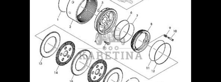 John Deere 7530 Premium - Tarcza z wielowypustem L172017-1