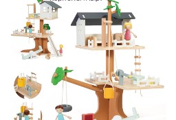Drewniany domek dla lalek Domek na Drzewie 31 el. Classic World