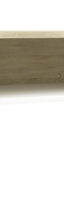 vidaXL 2 szafki nocne, biel i dąb sonoma, 40x30x30 cm, płyta wiórowa800074-4