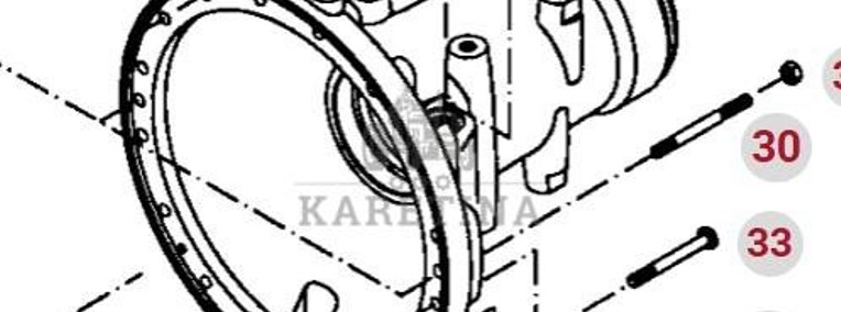 Fendt 414 415 Vario Obudowa Tylnej Osi Zwolnicy 404150150010-1