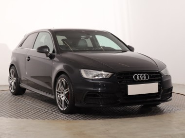 Audi A3 III (8V) , Skóra, Navi, Klimatronic, Tempomat, Parktronic,-1