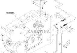 New Holland T6070 Zawór hydrauliczny 47979581