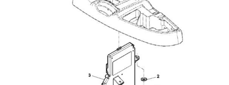 RE239078 John Deere 8345R - Elektr. moduł sterowania-1