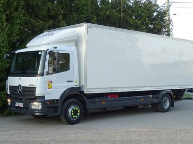 Mercedes-Benz Atego 1218 Euro6 tylko 326tys.km! udokumen. 18 pal, sprowadzony Mercedes Atego 1218 Euro 6 kontener 18 palet , 326 tys ...-1