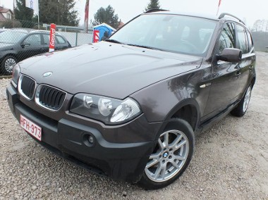 BMW X3 I (E83) =panorama dach=skóra=bezwypadku=gwaranc-1