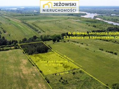 3,5ha pod ogromną posiadłość na kazimierskim Okalu-1