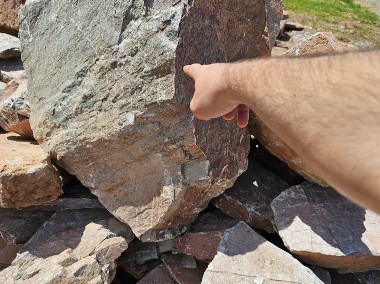 Łupek Łyszczykowy, kamień dekoracyjny, duże bryły 1 tona-1