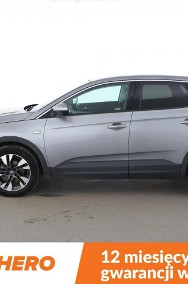 Opel Grandland X 1.2 Elite Panorama Navi Tempomat Grzane Fotele Kierownica Skóra Kame-2