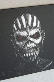 Iron Maiden Ręcznie grawerowany w blasze Eddie-2