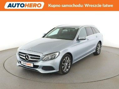 Mercedes-Benz Klasa C W205 automat full LED skóra navi klima auto kamera i czujniki parkowania-1