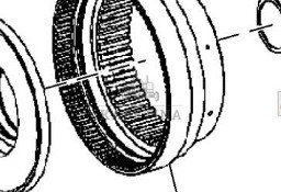 John Deere IVT AUTOPOWER 6820 6920 6920S Koło Koronowe 46 zębów CZĘŚCI L171322