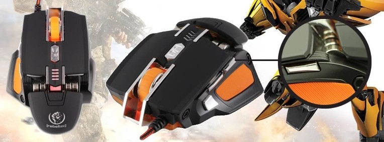 MYSZ REBELTEC TRANSFORMER DLA GRACZY OPTYCZNA USB NOWA-1