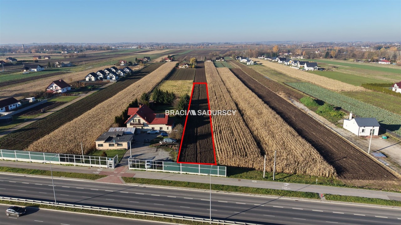 Działka na sprzedaż, 2372 m², Kraków Nowa Huta – pohled 2